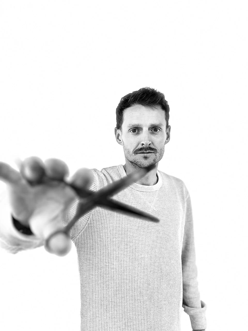 Devan Pearson, local barber and owner of The Bureau Barbershop in downtown Salt Lake City.