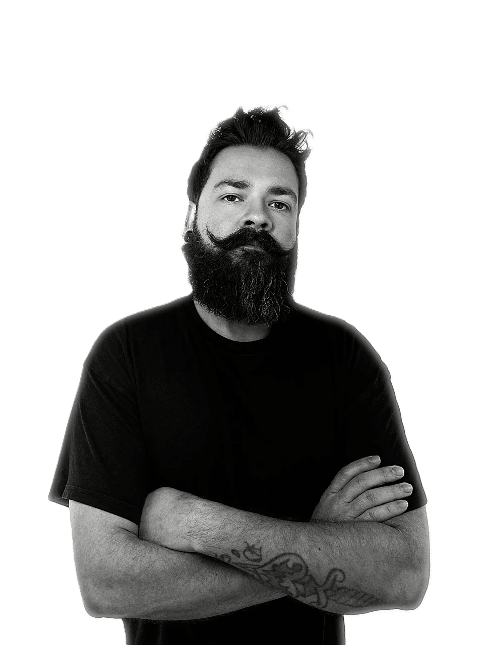 Kevin Koerber, professional barber and grooming specialist at Salt Lake City's Bureau Barbershop.